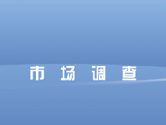 市場(chǎng)調(diào)查